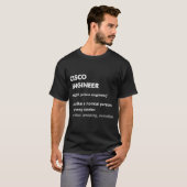 T-shirt Cadeau Cisco Engineer TShirt1 (Devant entier)