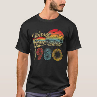 T-shirt Cadeau classique de 40e anniversaire Mens Femmes J