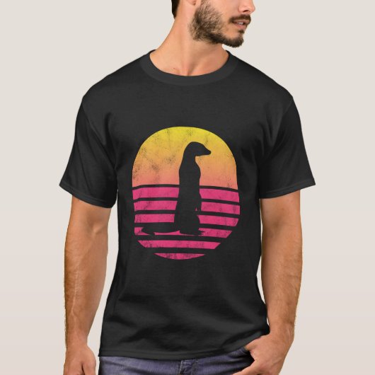T-shirt Cadeau classique Meerkat (Devant)
