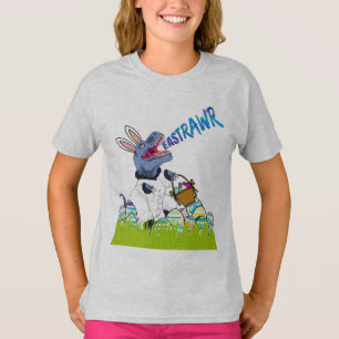 T-shirt cadeau Cool T Rex panier de Pâques dinosau