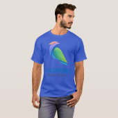 T-shirt Cadeau couleur oiseau (Devant entier)