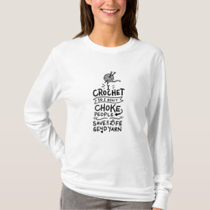T-shirt Cadeau Crochet Crocheter