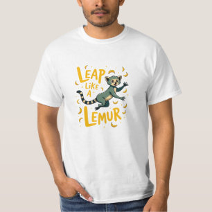 T-shirt Cadeau Cute Lemur