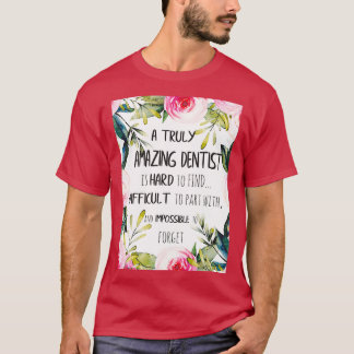 T-shirt Cadeau d'adieu Dentiste Extraordinaire Idée cadeau
