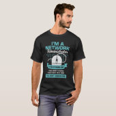 T-shirt Cadeau d'administration du serveur système adminis (Devant entier)