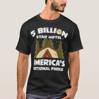 T-shirt Cadeau d'ami de camping Parcs nationaux campeur