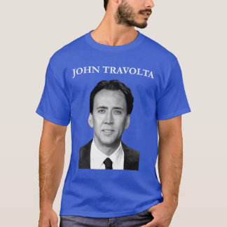 T-shirt Cadeau d'ami pour hommes Nicolas Cage John Travolt