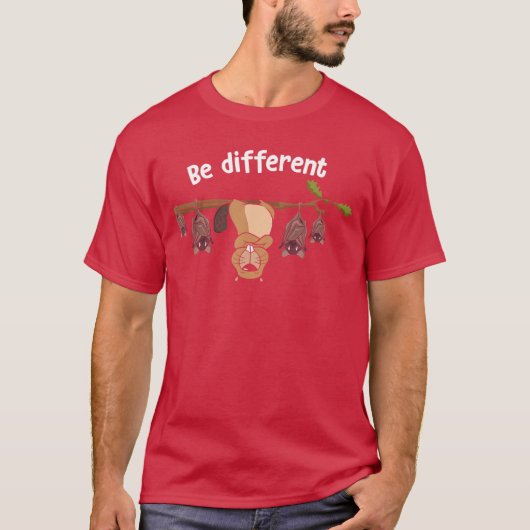 T-shirt Cadeau d'animal de castor mignon différent avec ch (Devant)
