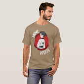T-shirt Cadeau d'Anime Warrior White (Devant entier)