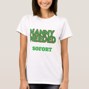 T-shirt Cadeau d'anniversaire de nounou dicton drôle tex