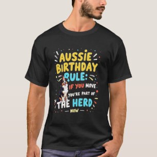 T-shirt Cadeau d'anniversaire drôle Chien Berger Australie