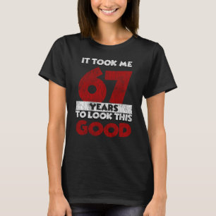 T-shirt Cadeau d'anniversaire drôle de 67 ans Vintage