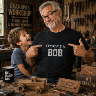 T-shirt Cadeau d'anniversaire personnalisé avec le nom Pap