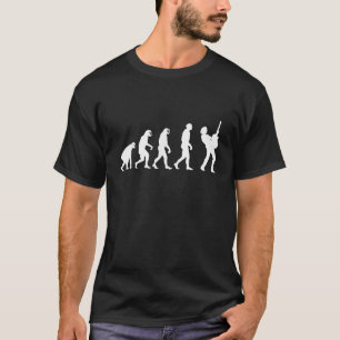 T-shirt Cadeau d'anniversaire pour guitariste de l'évoluti