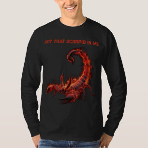 T-shirt Cadeau d'anniversaire Scorpion   Zodiaque   Scorpi