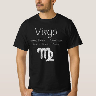 T-shirt Cadeau d'anniversaire Vierge Signe Stellaire Horos