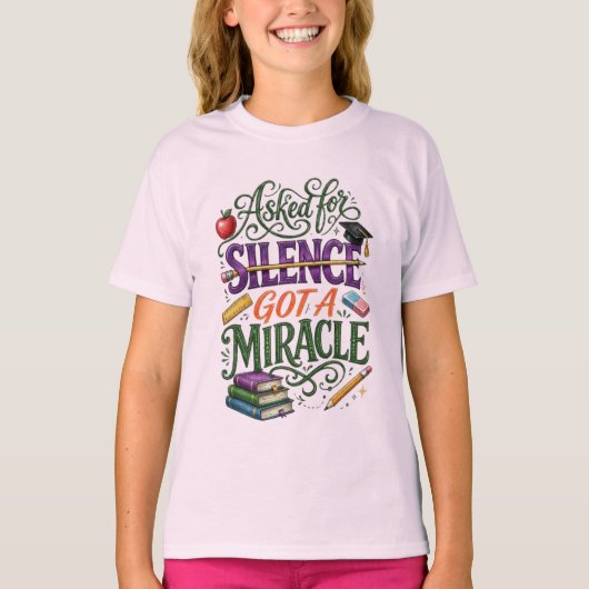T-shirt Cadeau d'appréciation pour l'enseignant (Devant)