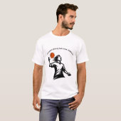 T-shirt Cadeau d'appréciation pour l'entraîneur de basket- (Devant entier)