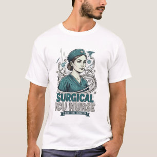 T-shirt Cadeau d'art pour infirmière en soins intensifs ch