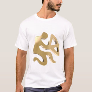 T-shirt Cadeau d'astrologie Symbole d'or du zodiaque Sagit
