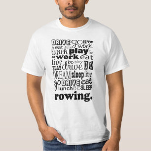 T-shirt Cadeau d'aviron