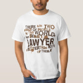 T-shirt Cadeau d'avocat (Devant)