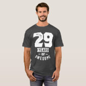 T-shirt Cadeau de 29 ans | 29e anniversaire Idées cadeaux (Devant entier)