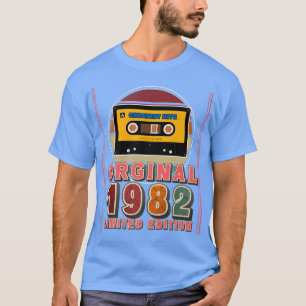 T-shirt Cadeau de 40e anniversaire 1982 Hits Musique rétro