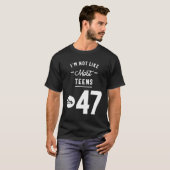 T-shirt Cadeau de 47 ans | 47e anniversaire Idées cadeaux  (Devant entier)