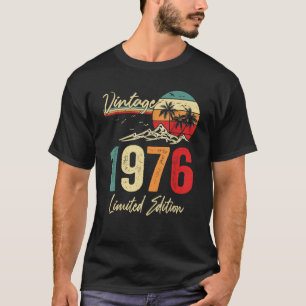 T-shirt Cadeau de 47 ans Vintage 1976 47e anniversaire
