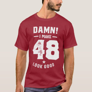 T-shirt Cadeau de 48 ans 48e anniversaire Idées cadeaux