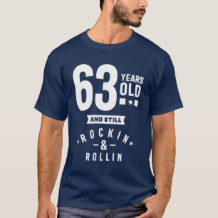 T-shirt Cadeau de 63 ans 63e anniversaire Idées cadeaux