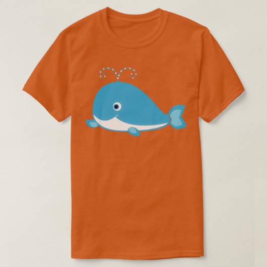 T-shirt Cadeau de baleine (Design devant)