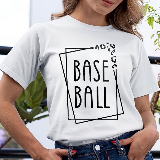 T-shirt cadeau de baseball
