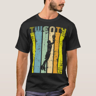 T-shirt Cadeau De Basket-Ball 20E Anniversaire