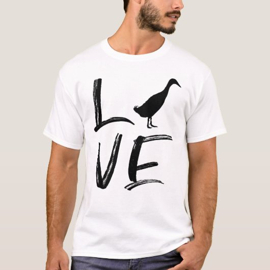 T-shirt Cadeau de canard indien (Devant)