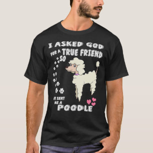T-shirt Cadeau de caniche de Noël mignon pour poule de can