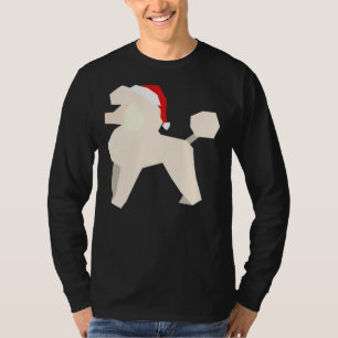 T-shirt Cadeau de caniche de Noël pour Amoureux de les chi