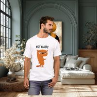Cadeau de caractère de loutre drôle et impertinent