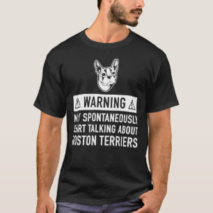 T-shirt Cadeau de chien de Boston Terrier