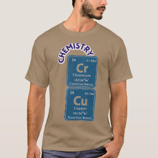 T-shirt Cadeau de chimie pour amoureux de la chimie