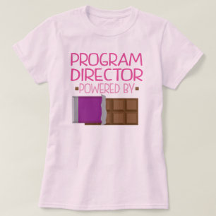 T-shirt Cadeau de chocolat de directeur du programme pour