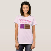 T-shirt Cadeau de chocolat de spéléologue pour elle (Devant entier)