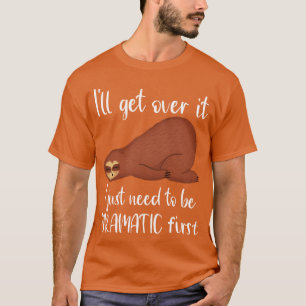 T-shirt Cadeau de citation sarcastique d'animal de paresse