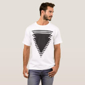 T-shirt cadeau de composition triangle (Devant entier)
