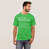 T-shirt Cadeau de conception de définition de transcripteu (Devant entier)