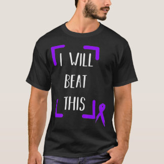 T-shirt Cadeau de conception de sensibilisation au cancer 