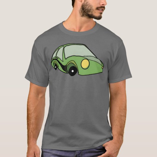 T-shirt Cadeau de conception de voiture (Devant)