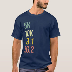 T-shirt Cadeau de course de 10 km de semi-marathon 5 km vi
