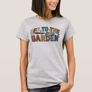 T-shirt Cadeau de dame de plantes Cottagecore : En route v